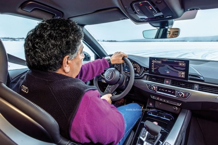 Feature: Dancing on ice in an Audi RS4 Avant 